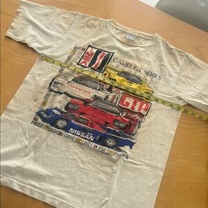 Vintage 1991 car racing men’s tee shirt